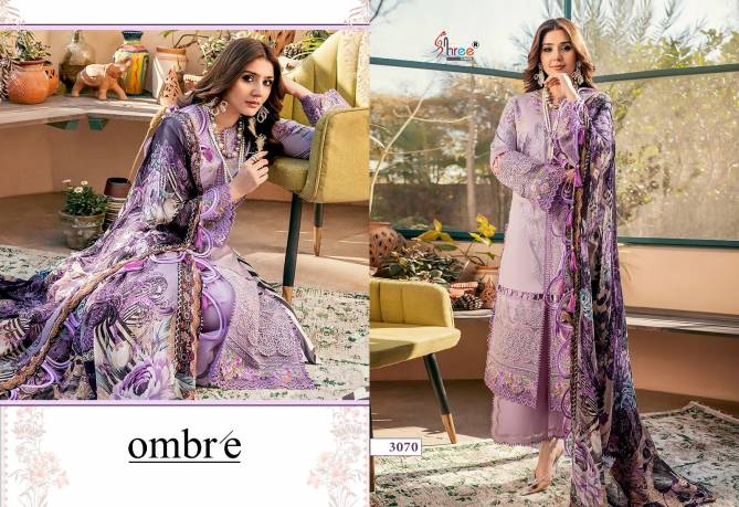 Ombre Lawn By Shree Fabs Pakistani Suits Catalog